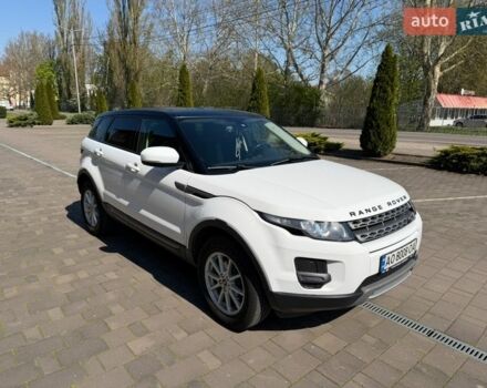 Білий Ленд Ровер Рендж Ровер Евок, об'ємом двигуна 2.18 л та пробігом 187 тис. км за 18200 $, фото 2 на Automoto.ua