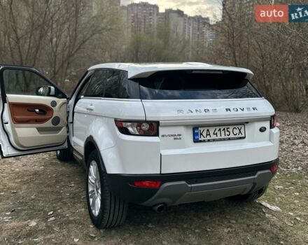 Білий Ленд Ровер Рендж Ровер Евок, об'ємом двигуна 2 л та пробігом 89 тис. км за 19500 $, фото 7 на Automoto.ua