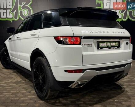 Белый Ленд Ровер Рендж Ровер Эвок, объемом двигателя 2.18 л и пробегом 72 тыс. км за 18999 $, фото 7 на Automoto.ua