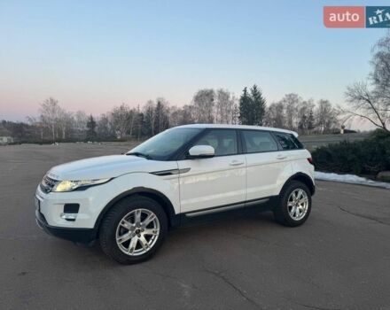 Белый Ленд Ровер Рендж Ровер Эвок, объемом двигателя 2.18 л и пробегом 77 тыс. км за 18500 $, фото 9 на Automoto.ua