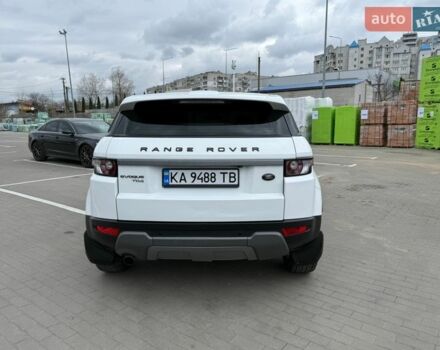 Білий Ленд Ровер Рендж Ровер Евок, об'ємом двигуна 2.18 л та пробігом 190 тис. км за 16500 $, фото 3 на Automoto.ua