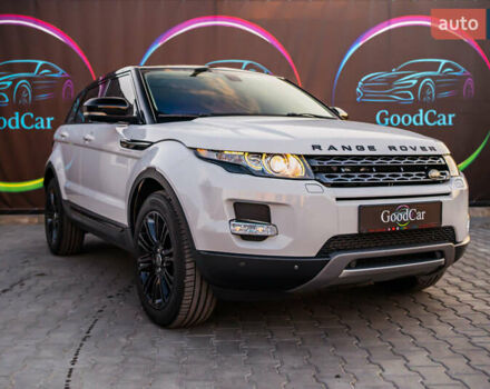 Белый Ленд Ровер Рендж Ровер Эвок, объемом двигателя 2 л и пробегом 73 тыс. км за 17700 $, фото 6 на Automoto.ua