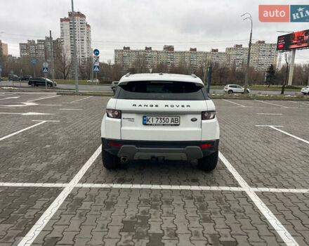 Белый Ленд Ровер Рендж Ровер Эвок, объемом двигателя 2.18 л и пробегом 196 тыс. км за 17950 $, фото 3 на Automoto.ua