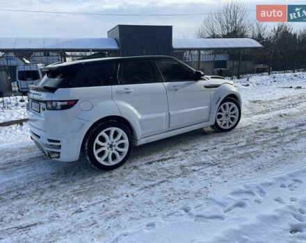 Білий Ленд Ровер Рендж Ровер Евок, об'ємом двигуна 2.18 л та пробігом 208 тис. км за 19500 $, фото 19 на Automoto.ua