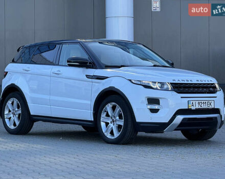 Ленд Ровер Рендж Ровер Эвок 2013 в Киеве на Automoto.ua Белый Ленд Ровер Рендж Ровер Эвок, объемом двигателя 2.18 л и пробегом 124 тыс. км за 18500 $, фото 1 на Automoto.ua