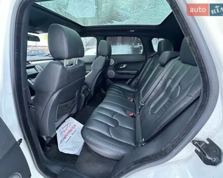 Білий Ленд Ровер Рендж Ровер Евок, об'ємом двигуна 2 л та пробігом 206 тис. км за 11800 $, фото 19 на Automoto.ua