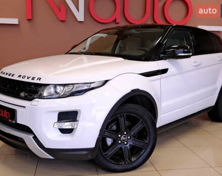 Білий Ленд Ровер Рендж Ровер Евок, об'ємом двигуна 2 л та пробігом 127 тис. км за 14900 $, фото 9 на Automoto.ua