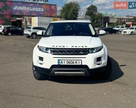 Белый Ленд Ровер Рендж Ровер Эвок, объемом двигателя 2 л и пробегом 230 тыс. км за 13300 $, фото 1 на Automoto.ua