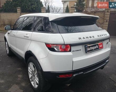 Білий Ленд Ровер Рендж Ровер Евок, об'ємом двигуна 2 л та пробігом 128 тис. км за 16990 $, фото 6 на Automoto.ua