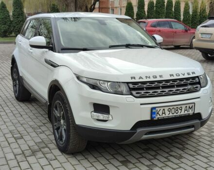 Білий Ленд Ровер Рендж Ровер Евок, об'ємом двигуна 2.2 л та пробігом 134 тис. км за 16990 $, фото 1 на Automoto.ua