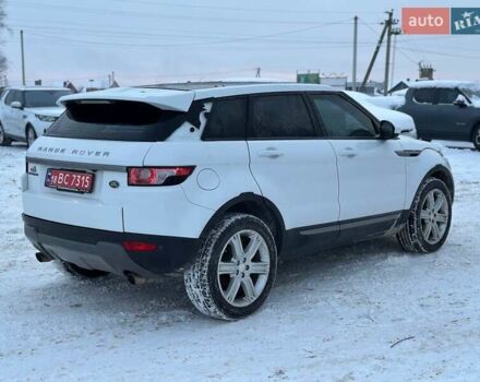 Білий Ленд Ровер Рендж Ровер Евок, об'ємом двигуна 2 л та пробігом 206 тис. км за 11800 $, фото 3 на Automoto.ua