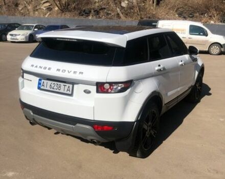 Белый Ленд Ровер Рендж Ровер Эвок, объемом двигателя 2 л и пробегом 245 тыс. км за 16300 $, фото 12 на Automoto.ua