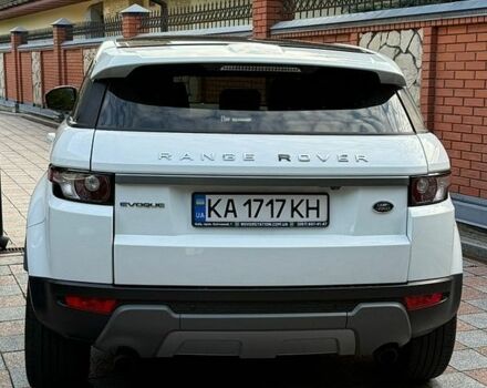 Білий Ленд Ровер Рендж Ровер Евок, об'ємом двигуна 2 л та пробігом 130 тис. км за 17500 $, фото 2 на Automoto.ua