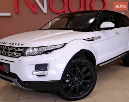 Білий Ленд Ровер Рендж Ровер Евок, об'ємом двигуна 2.2 л та пробігом 187 тис. км за 16900 $, фото 10 на Automoto.ua