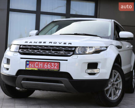 Белый Ленд Ровер Рендж Ровер Эвок, объемом двигателя 2.18 л и пробегом 108 тыс. км за 18999 $, фото 8 на Automoto.ua