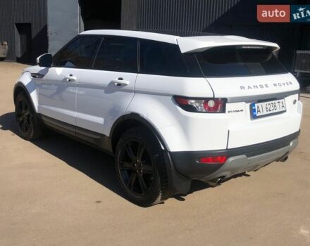 Белый Ленд Ровер Рендж Ровер Эвок, объемом двигателя 2 л и пробегом 245 тыс. км за 16300 $, фото 8 на Automoto.ua