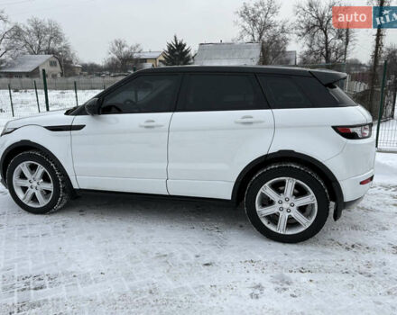 Білий Ленд Ровер Рендж Ровер Евок, об'ємом двигуна 2.18 л та пробігом 144 тис. км за 21499 $, фото 2 на Automoto.ua