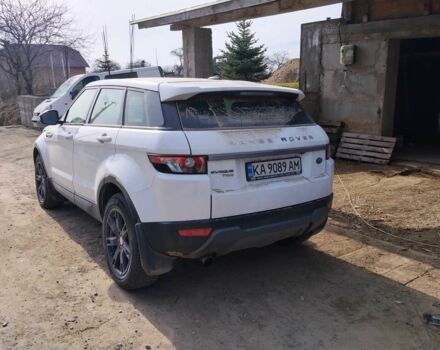 Білий Ленд Ровер Рендж Ровер Евок, об'ємом двигуна 2.2 л та пробігом 134 тис. км за 13500 $, фото 1 на Automoto.ua