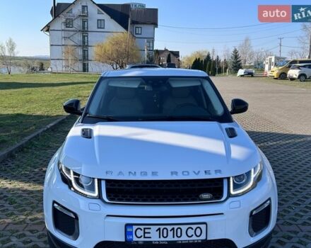 Белый Ленд Ровер Рендж Ровер Эвок, объемом двигателя 2.18 л и пробегом 126 тыс. км за 27000 $, фото 1 на Automoto.ua