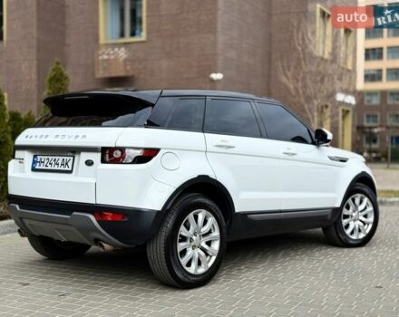 Белый Ленд Ровер Рендж Ровер Эвок, объемом двигателя 2.18 л и пробегом 87 тыс. км за 21000 $, фото 10 на Automoto.ua
