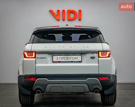 Білий Ленд Ровер Рендж Ровер Евок, об'ємом двигуна 2.2 л та пробігом 75 тис. км за 23663 $, фото 5 на Automoto.ua