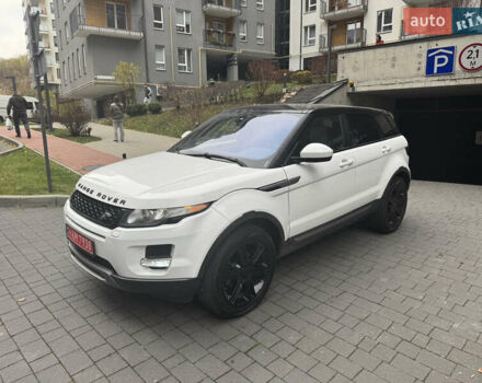Белый Ленд Ровер Рендж Ровер Эвок, объемом двигателя 2 л и пробегом 149 тыс. км за 19500 $, фото 1 на Automoto.ua
