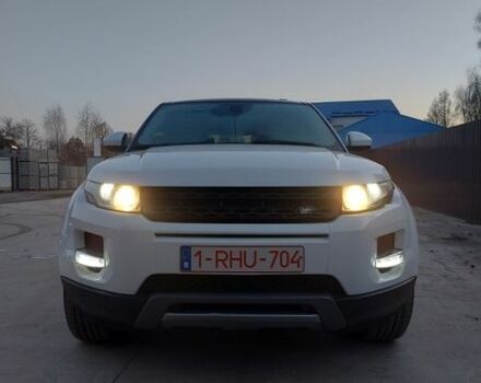 Белый Ленд Ровер Рендж Ровер Эвок, объемом двигателя 2.18 л и пробегом 197 тыс. км за 18300 $, фото 1 на Automoto.ua