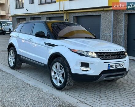 Белый Ленд Ровер Рендж Ровер Эвок, объемом двигателя 2 л и пробегом 85 тыс. км за 16999 $, фото 2 на Automoto.ua