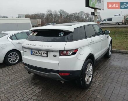 Білий Ленд Ровер Рендж Ровер Евок, об'ємом двигуна 2 л та пробігом 113 тис. км за 23500 $, фото 5 на Automoto.ua