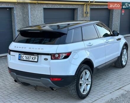 Белый Ленд Ровер Рендж Ровер Эвок, объемом двигателя 2 л и пробегом 85 тыс. км за 16999 $, фото 11 на Automoto.ua