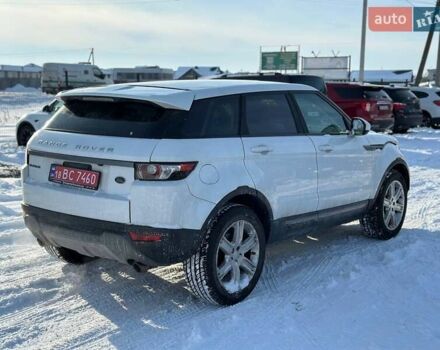 Білий Ленд Ровер Рендж Ровер Евок, об'ємом двигуна 2 л та пробігом 200 тис. км за 11300 $, фото 3 на Automoto.ua