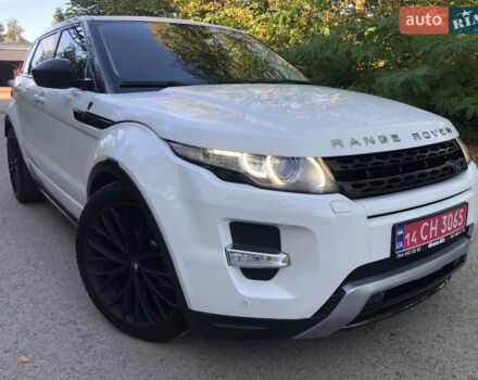 Білий Ленд Ровер Рендж Ровер Евок, об'ємом двигуна 2.2 л та пробігом 190 тис. км за 18900 $, фото 4 на Automoto.ua