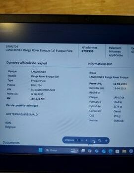 Белый Ленд Ровер Рендж Ровер Эвок, объемом двигателя 2.18 л и пробегом 197 тыс. км за 18300 $, фото 76 на Automoto.ua
