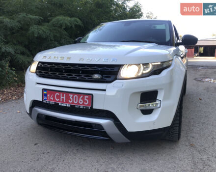 Білий Ленд Ровер Рендж Ровер Евок, об'ємом двигуна 2.2 л та пробігом 190 тис. км за 18900 $, фото 12 на Automoto.ua