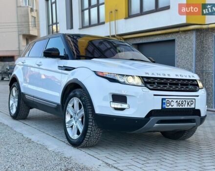 Белый Ленд Ровер Рендж Ровер Эвок, объемом двигателя 2 л и пробегом 85 тыс. км за 16999 $, фото 1 на Automoto.ua