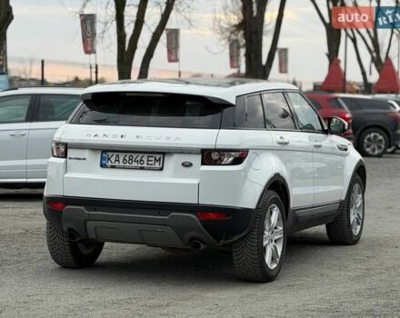 Белый Ленд Ровер Рендж Ровер Эвок, объемом двигателя 2 л и пробегом 133 тыс. км за 19800 $, фото 4 на Automoto.ua