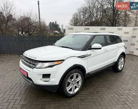 Білий Ленд Ровер Рендж Ровер Евок, об'ємом двигуна 2 л та пробігом 181 тис. км за 11600 $, фото 1 на Automoto.ua