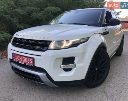 Білий Ленд Ровер Рендж Ровер Евок, об'ємом двигуна 2.2 л та пробігом 190 тис. км за 18900 $, фото 1 на Automoto.ua