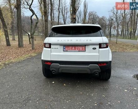Білий Ленд Ровер Рендж Ровер Евок, об'ємом двигуна 2 л та пробігом 88 тис. км за 19999 $, фото 5 на Automoto.ua