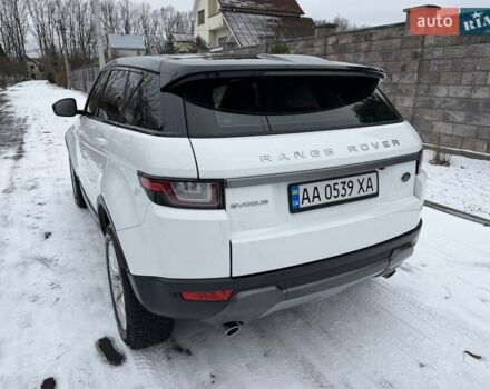 Білий Ленд Ровер Рендж Ровер Евок, об'ємом двигуна 2.18 л та пробігом 83 тис. км за 22500 $, фото 6 на Automoto.ua