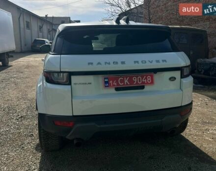 Білий Ленд Ровер Рендж Ровер Евок, об'ємом двигуна 2 л та пробігом 184 тис. км за 18780 $, фото 5 на Automoto.ua