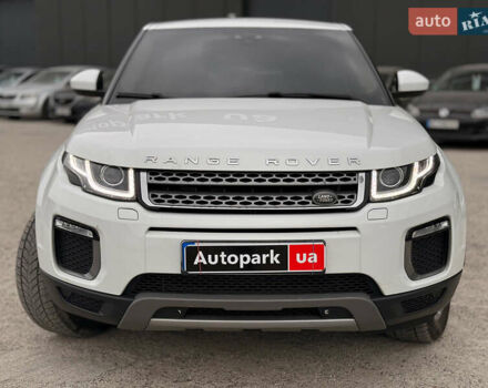 Білий Ленд Ровер Рендж Ровер Евок, об'ємом двигуна 2 л та пробігом 68 тис. км за 20990 $, фото 2 на Automoto.ua