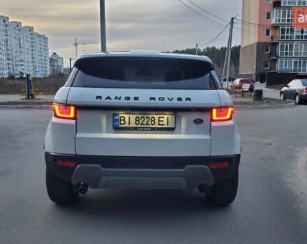 Белый Ленд Ровер Рендж Ровер Эвок, объемом двигателя 2 л и пробегом 129 тыс. км за 21900 $, фото 5 на Automoto.ua