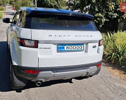 Белый Ленд Ровер Рендж Ровер Эвок, объемом двигателя 2.18 л и пробегом 90 тыс. км за 26500 $, фото 2 на Automoto.ua