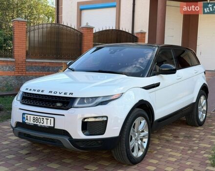 Білий Ленд Ровер Рендж Ровер Евок, об'ємом двигуна 2 л та пробігом 223 тис. км за 16950 $, фото 1 на Automoto.ua