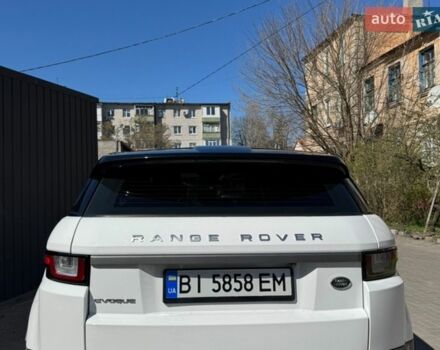 Білий Ленд Ровер Рендж Ровер Евок, об'ємом двигуна 2 л та пробігом 124 тис. км за 20500 $, фото 2 на Automoto.ua