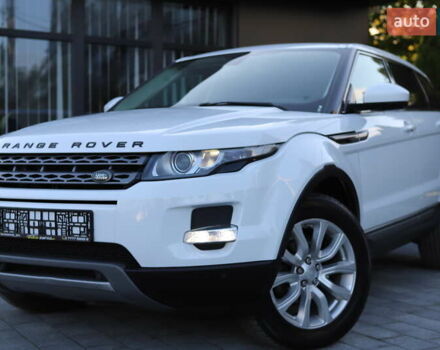 Білий Ленд Ровер Рендж Ровер Евок, об'ємом двигуна 2.2 л та пробігом 94 тис. км за 23899 $, фото 1 на Automoto.ua