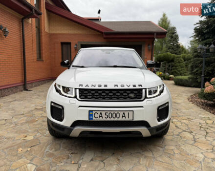 Белый Ленд Ровер Рендж Ровер Эвок, объемом двигателя 2 л и пробегом 56 тыс. км за 21300 $, фото 1 на Automoto.ua