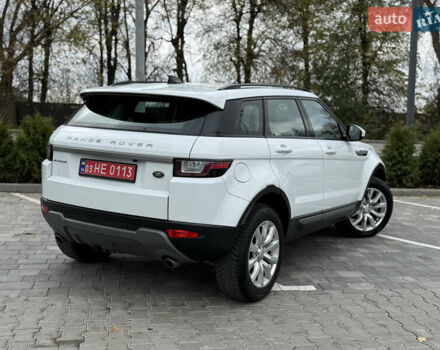 Ленд Ровер Рендж Ровер Эвок 2017 в Виннице на Automoto.ua Белый Ленд Ровер Рендж Ровер Эвок, объемом двигателя 2 л и пробегом 127 тыс. км за 19650 $, фото 19 на Automoto.ua