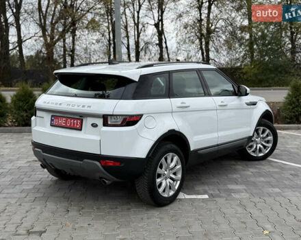 Ленд Ровер Рендж Ровер Эвок 2017 в Виннице на Automoto.ua Белый Ленд Ровер Рендж Ровер Эвок, объемом двигателя 2 л и пробегом 127 тыс. км за 19650 $, фото 20 на Automoto.ua